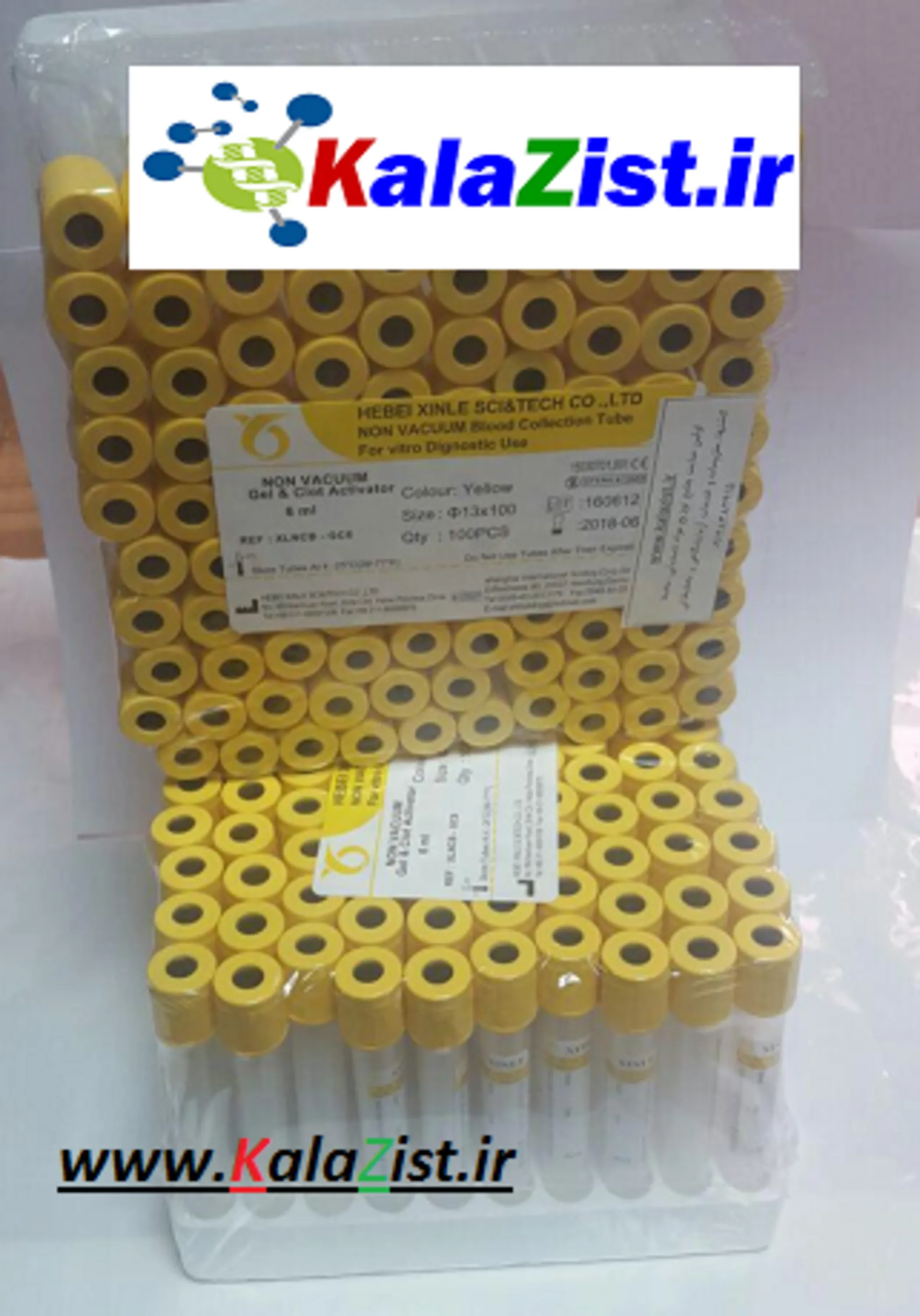 لوله لخته ژل دار 6 سی سی kalazist